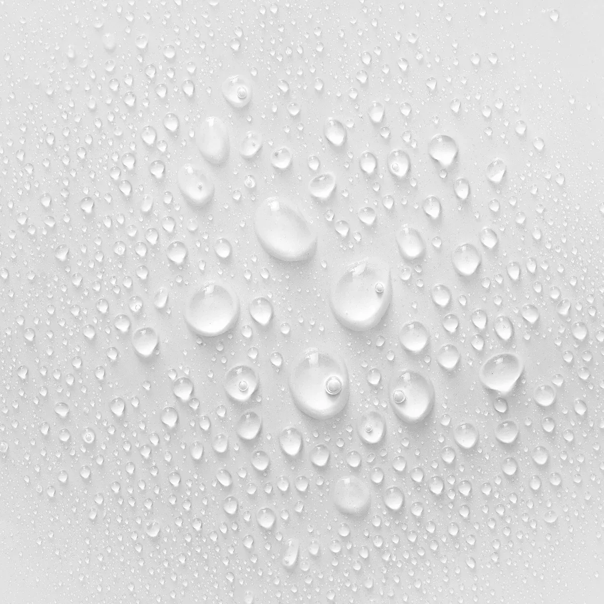 Condensation drops on smooth surface