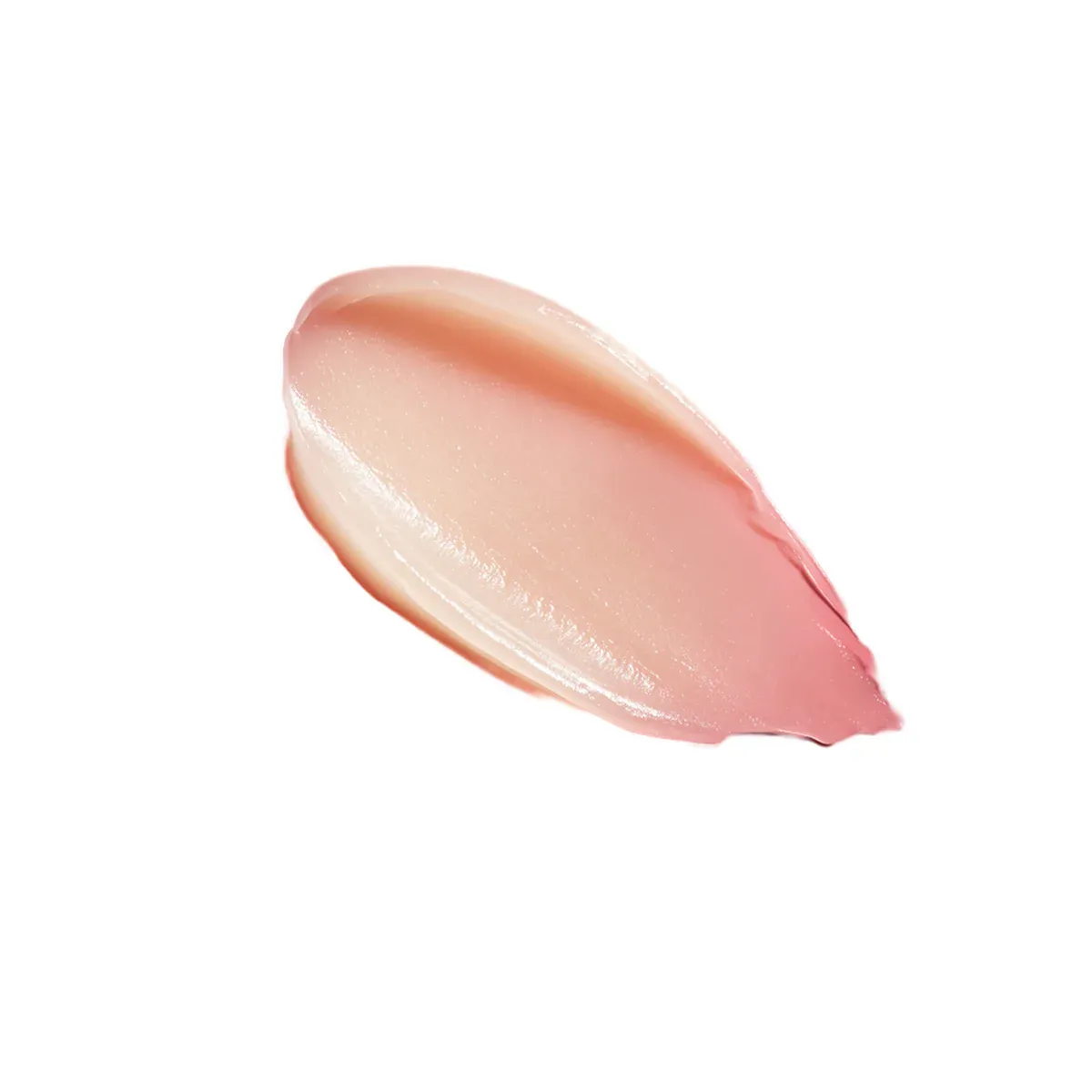 Cosmetic product swatch, glossy texture