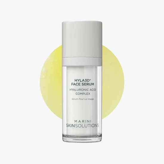 Hyaluronic acid face serum product